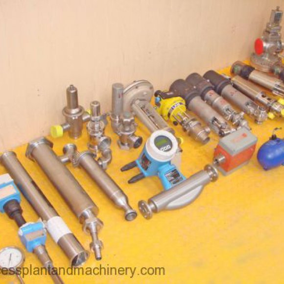 Range of Different Valves, Flow Meters and Spares