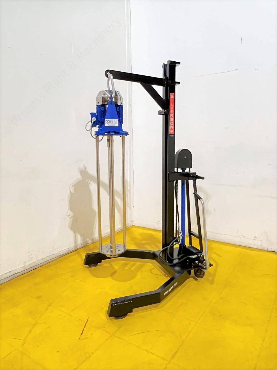 Used 7.5kw Silverson GX10 High Shear Batch Mixer with Mobile Hydraulic