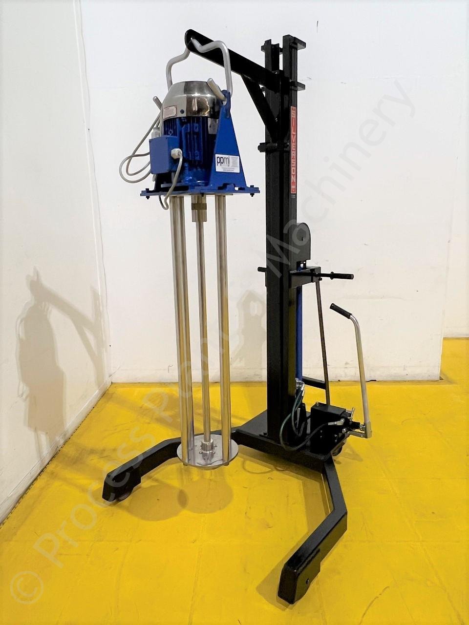 Used 7.5kw Silverson GX10 High Shear Batch Mixer with Mobile Hydraulic