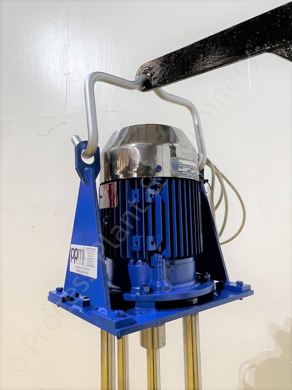 Used 7.5kw Silverson GX10 High Shear Batch Mixer with Mobile Hydraulic