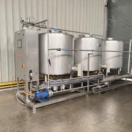 6895 3 Tank Single Channel Cip System 1