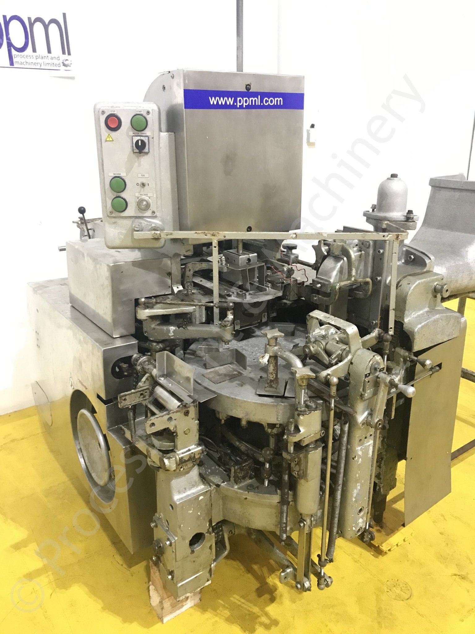 Used 250gm Benhil Butter Portion Packer Process Plant & Machinery Ltd