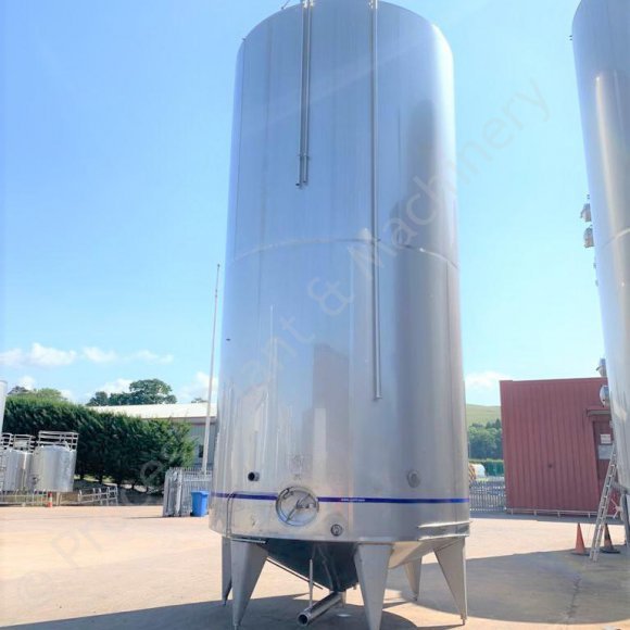 7682 60kl Stainless Steel Jacketed Mix Tank 1