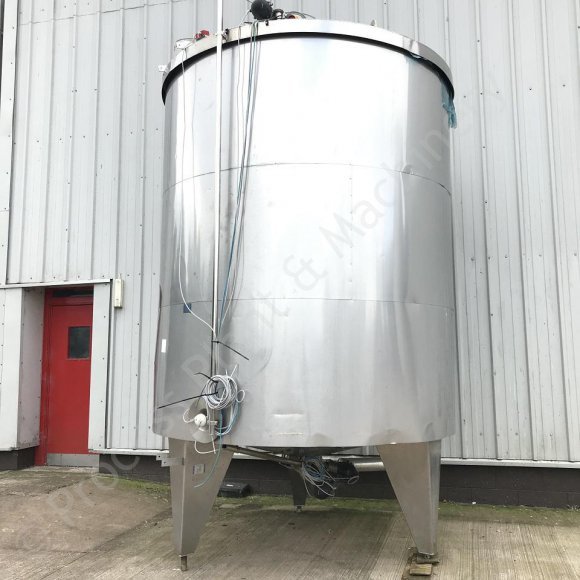 8060 10kl Jacketed Tank With Mixer 5