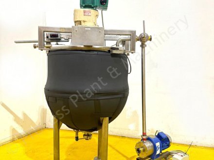 8485 Jacketed Tank With Inline Silverson 1