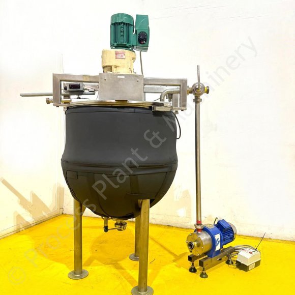 8485 Jacketed Tank With Inline Silverson 1