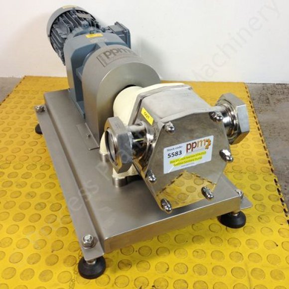 3kw 2½ inch Ivarson STA-FLO Positive Sanitary Butter Pump