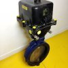 10 Inch Tyco Keystone Lined Butterfly Valve with Electric Actuator