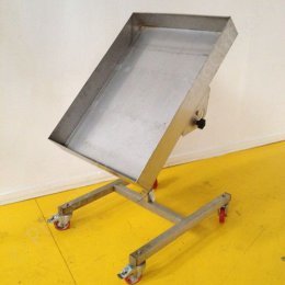 Stainless Steel Mobile Draining Table