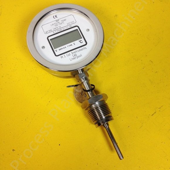 'S' Series Type I Stainless Steel Digital Temperature Gauge