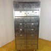 Stainless Steel Multi-Tier Lockers (Nest of 2)