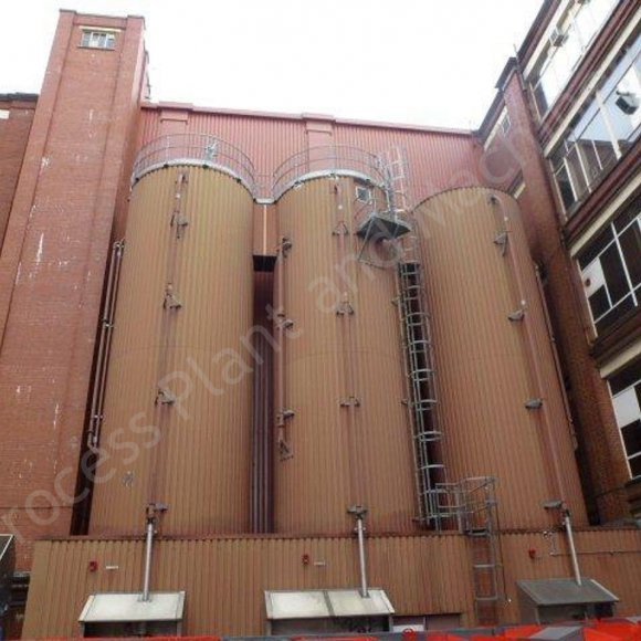 70Te Insulated and Clad Sugar Silo