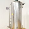 ~650 Ltr Stainless Steel Tank with Top-Mounted Lightnin Mixer