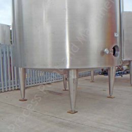 ~13,500 Ltr (3,000 gal) Stainless Steel Insulated & Clad Holding Tank