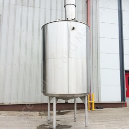 6,000 Ltr 316 Grade Stainless Steel Insulated Tank with Paddle Mixer
