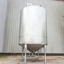 20,000 Ltr Stainless Steel Insulated Tank with Top-Mounted Paddle Mixer