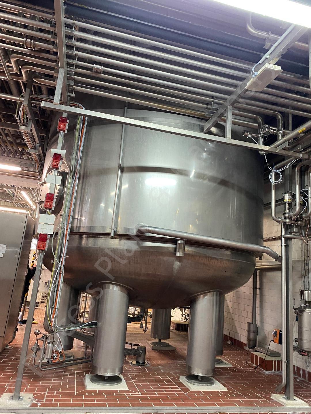 Used 77,600 Ltr GEA Jacketed Aseptic Tank with Valves & ControlsPPM Ltd