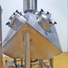 ~600 Ltr QB Stainless Steel Jacketed High Shear Mixer mounted on Load Cells