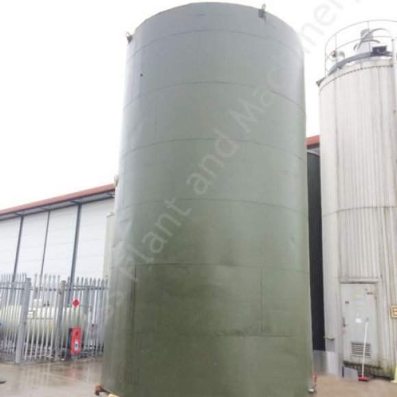 90,000 Ltr (20,000 gal) Stainless Steel Insulated & Clad Liquid Storage Silo