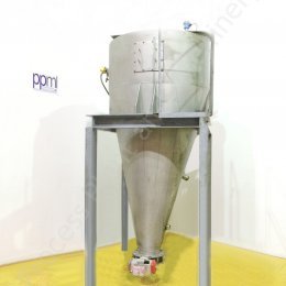 1,500 Ltr Stainless Steel Vertical Powder Hopper