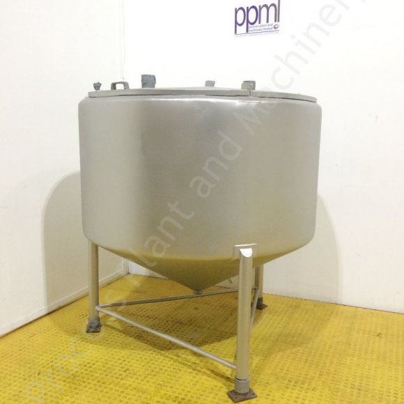 2,000 Ltr Stainless Steel Single Skinned Holding Tank