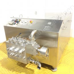 5,000 LPH Bertoli H3045 High Pressure Pump with 45kw Drive