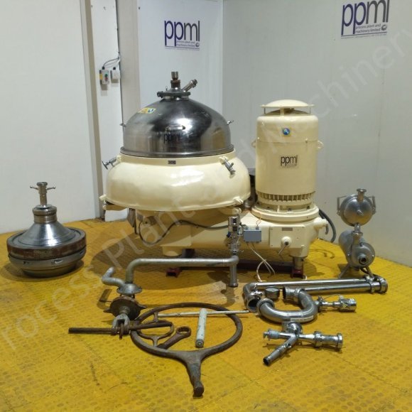 Used Westfalia SG 10006 Quark Separator | Process Plant & Machinery Ltd