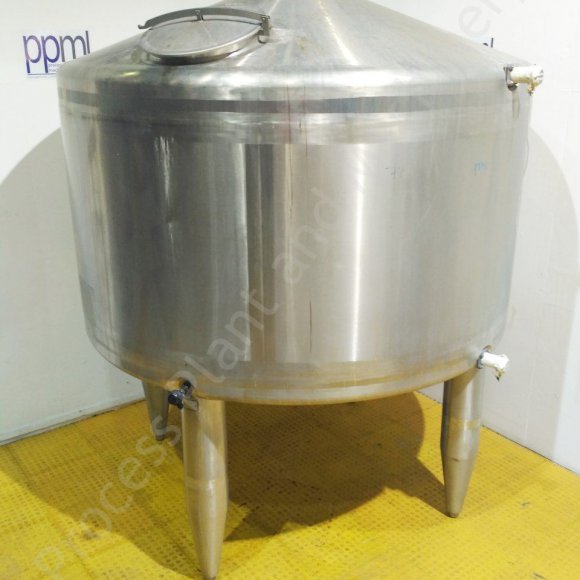 5,000 Ltr APV Stainless Steel Insulated Vertical Holding Tank