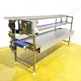 Top & Bottom (2-Tier) Stainless Steel Belt Driven Conveyor