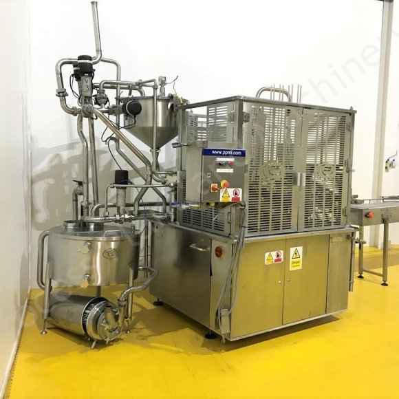 300ml & 600ml Rotary Pot Filler with Heat Sealer | Process Plant ...