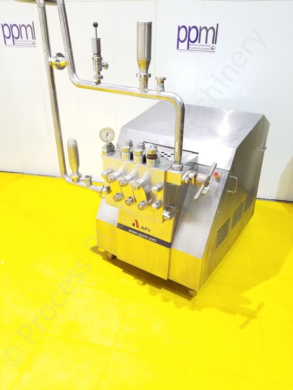 Used 13,500 LPH APV Gaulin 3566 MCP15 1TPS Homogeniser|PPM Ltd