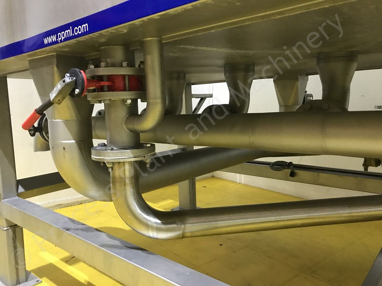 Used Food Technology Stainless Steel Potato Blancher | Process Plant ...