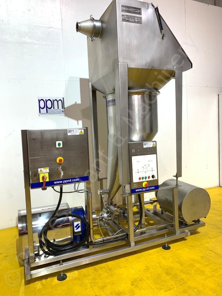 Used Silverson FLB 60 Inline High Shear Flashblend MixerPPM Ltd