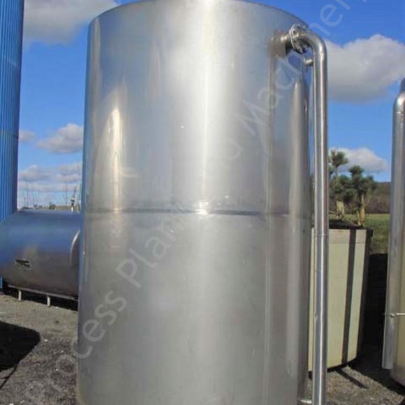 6,500 Ltr Stainless Steel Insulated Vertical Holding Tank